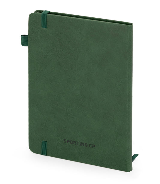 Bloco de Notas Sporting CP Capa Dura com Elástico