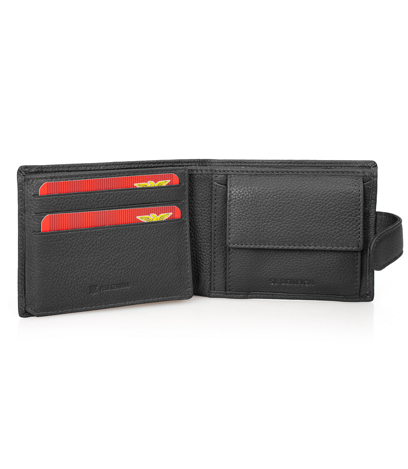 Benfica Leather Wallet with Clip