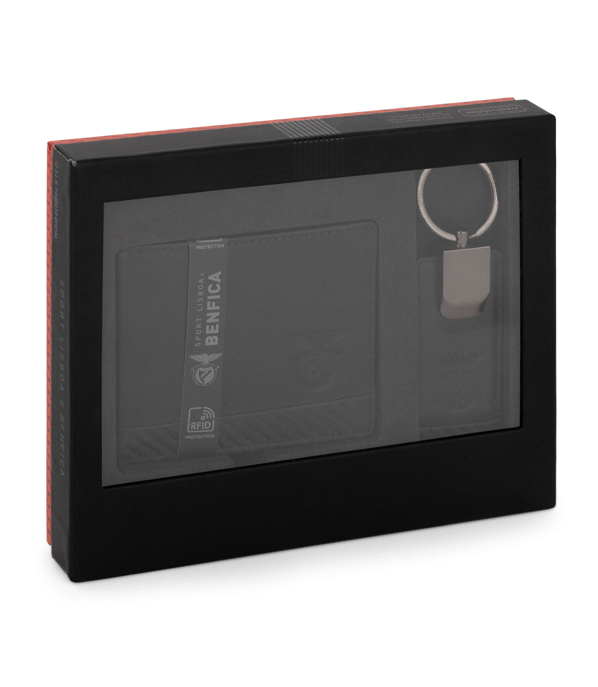 Conjunto Carteira + Porta-Chaves SL Benfica