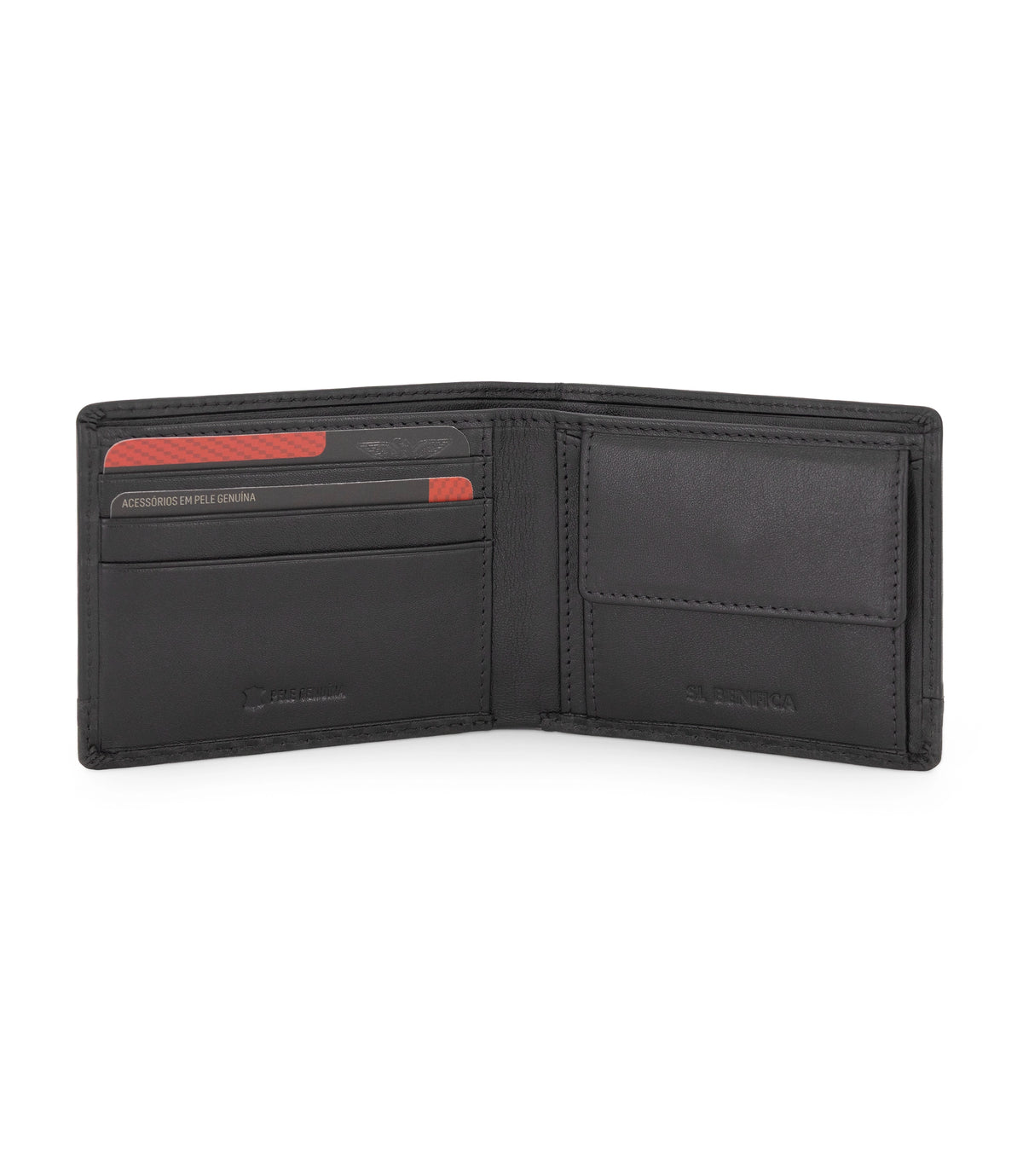 Conjunto Carteira + Porta-Chaves SL Benfica