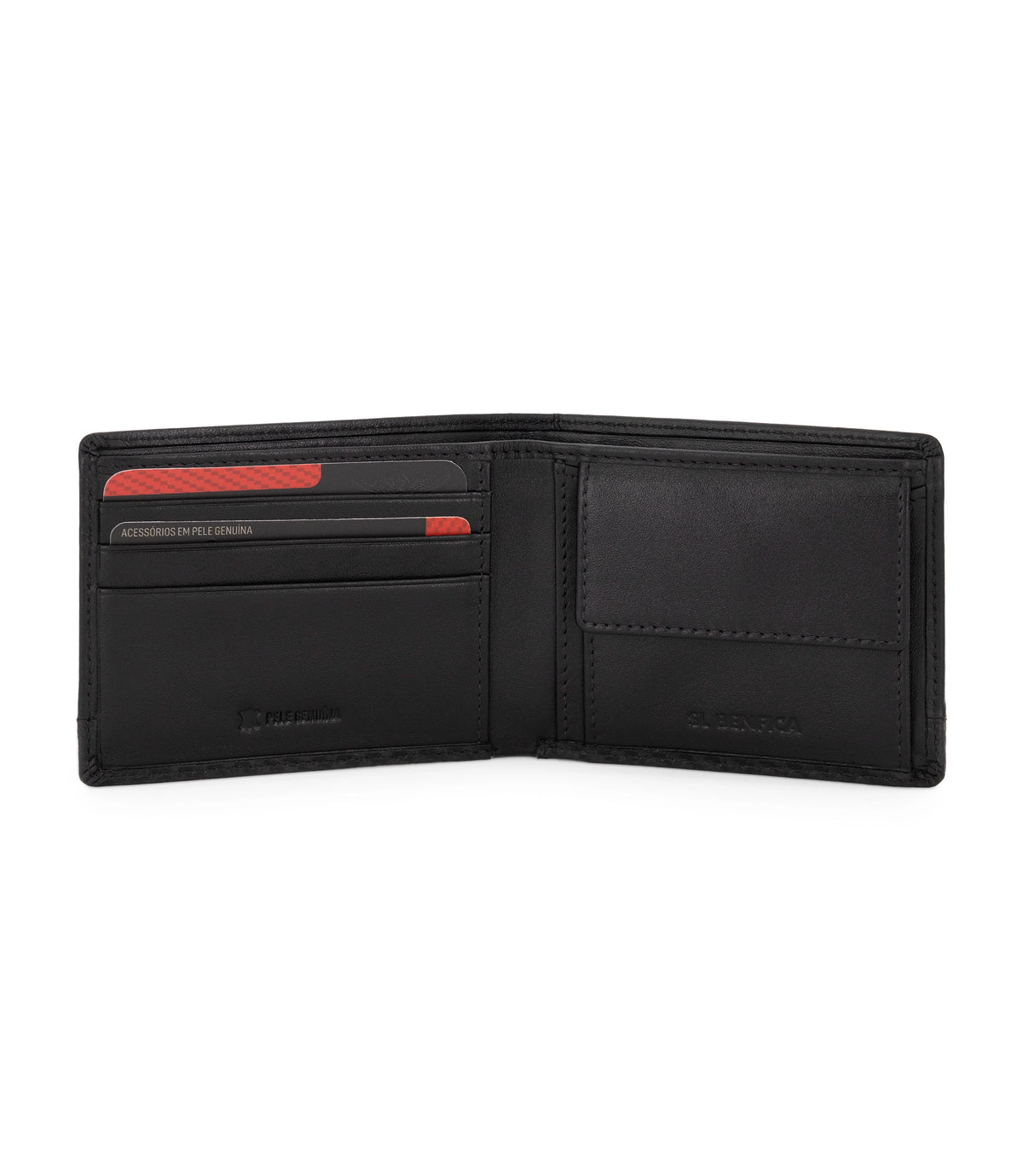 Conjunto Carteira + Porta-Cartões SL Benfica