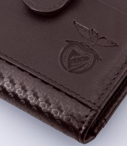 Porta-Cartões SL Benfica com Presilha - Carbon