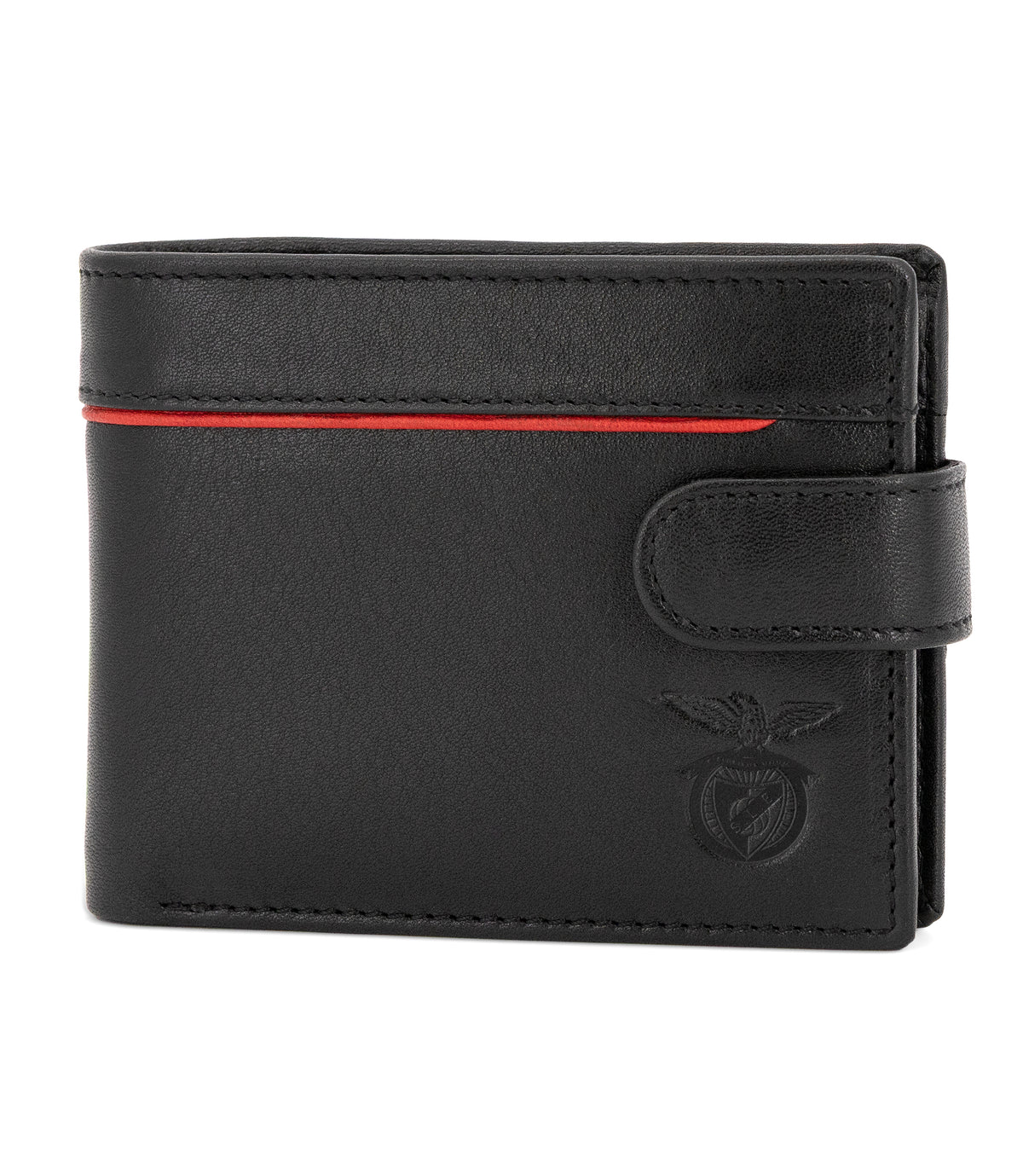 Carteira com Presilha Frieze SL Benfica Preto