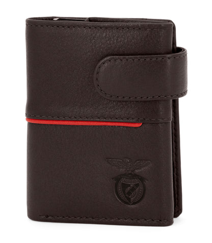 Porta-Cartões com Ejetor de Alumínio Frieze SL Benfica Castanho
