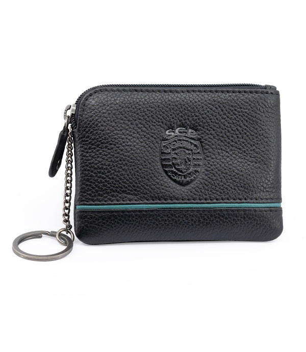 Sporting Leather Coin Purse/Key Ring
