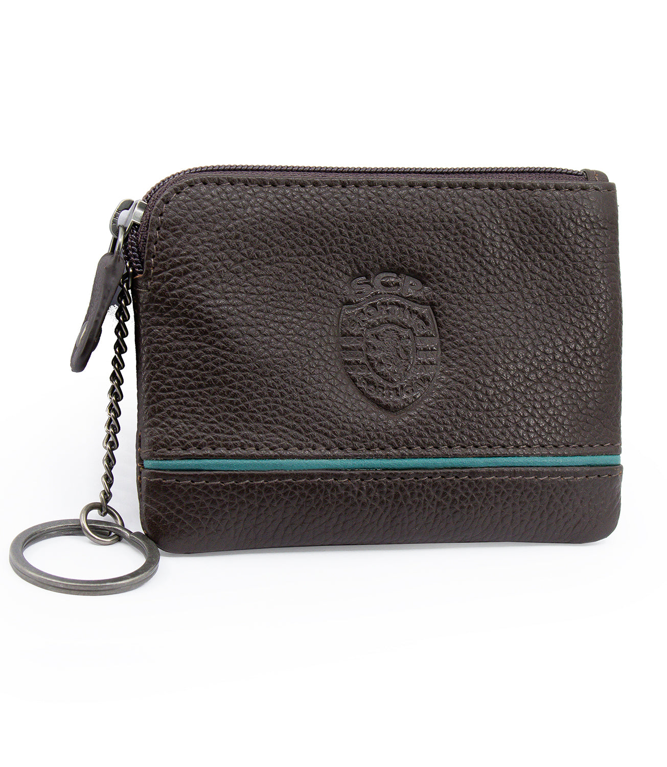 Sporting Leather Coin Purse/Key Ring