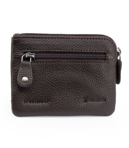 Sporting Leather Coin Purse/Key Ring