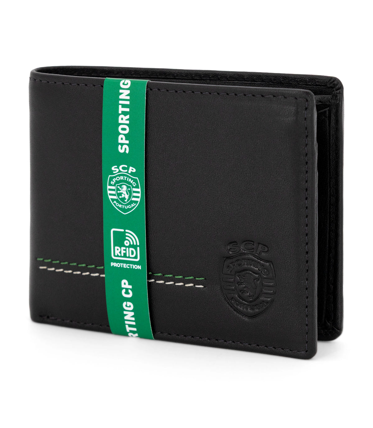 Conjunto Carteira + Porta-Chaves Sporting CP