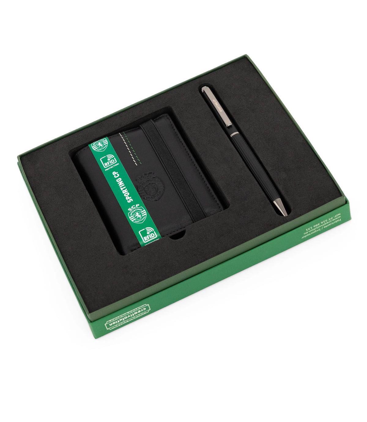 Conjunto Carteira + Caneta Sporting CP