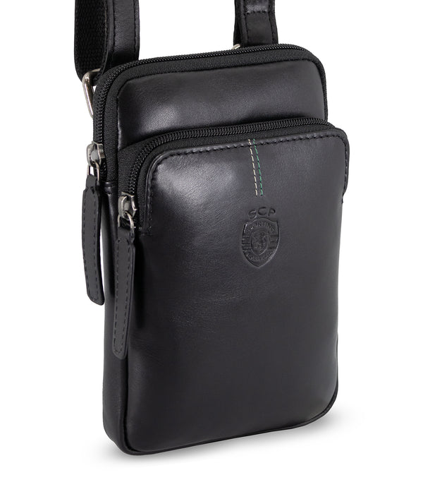 Bolsa de Tiracolo Sporting - Threads Preto