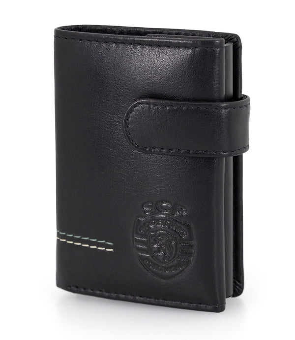 Porta-Cartões com Ejector de Alumínio Sporting - Threads Preto