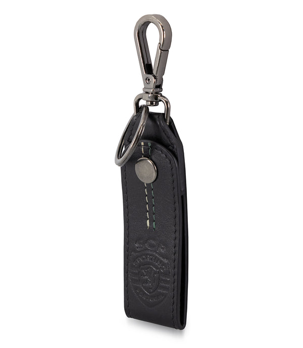 Porta-Chaves com Mosquetão Sporting - Threads Preto