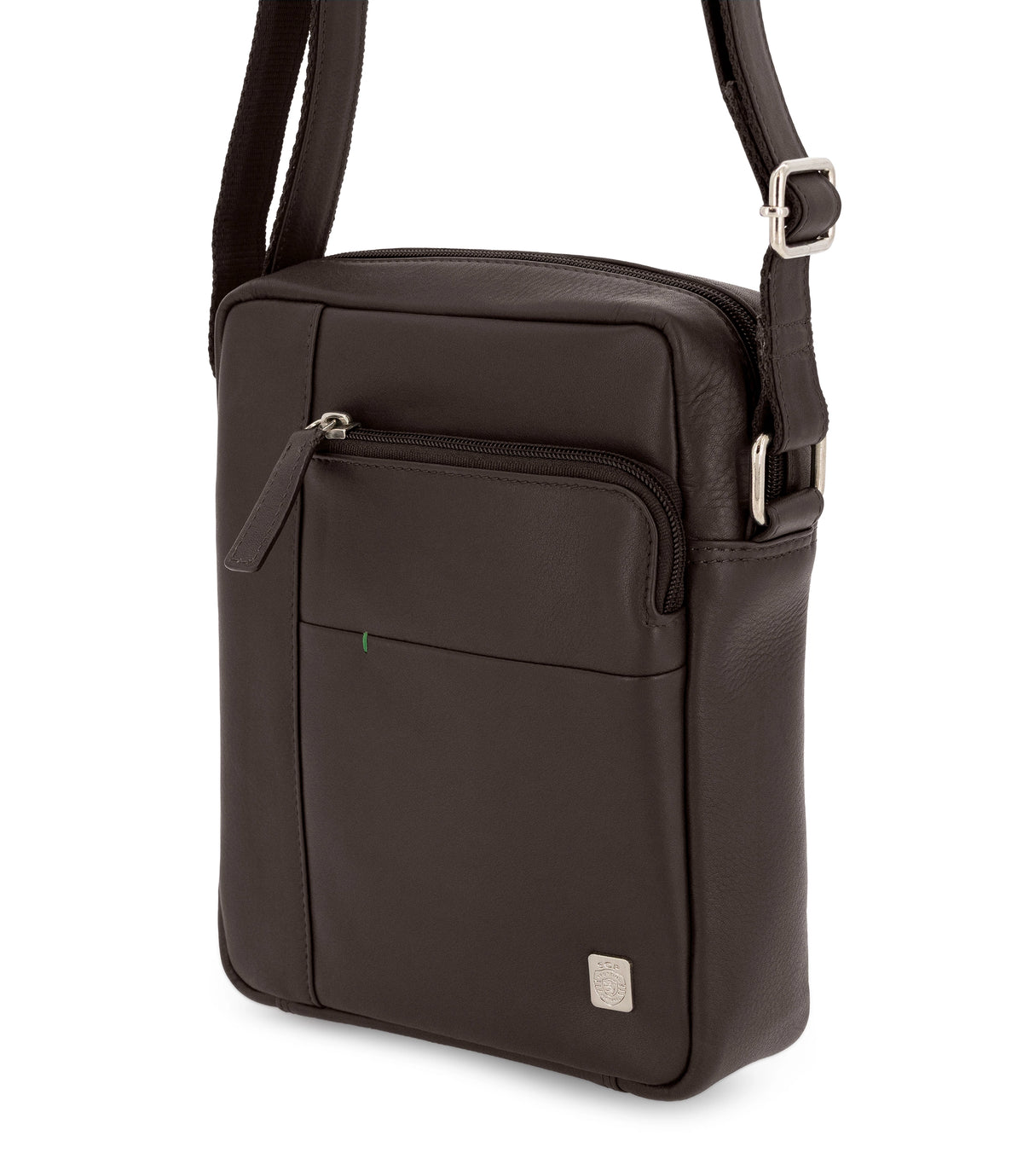 Bolsa Tiracolo Sporting Plate Castanho