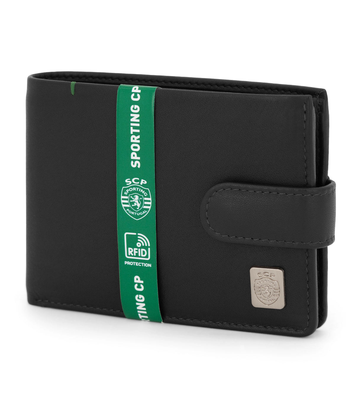 Carteira com Presilha Sporting Plate Preto