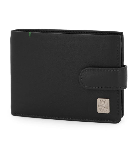 Carteira com Presilha Sporting Plate Preto