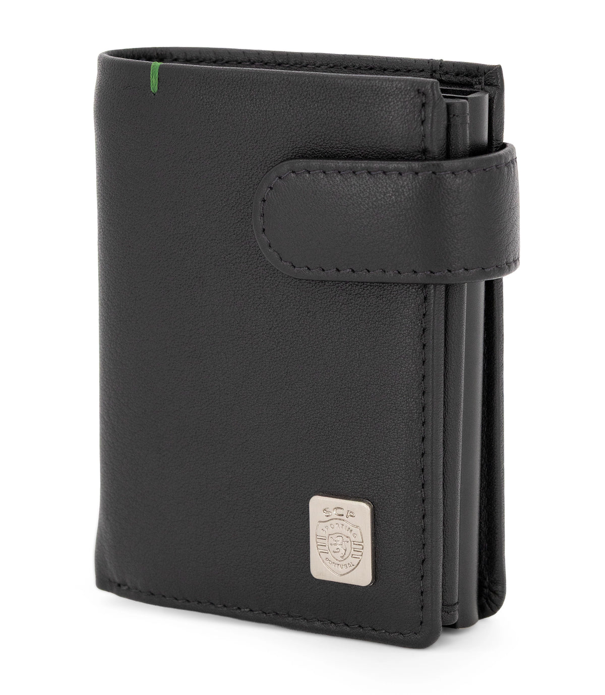 Porta-Cartões com Ejetor de Alumínio Sporting Plate Preto