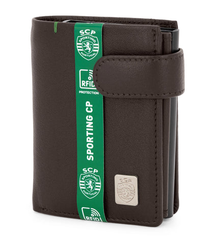 Porta-Cartões com Ejetor de Alumínio Sporting Plate