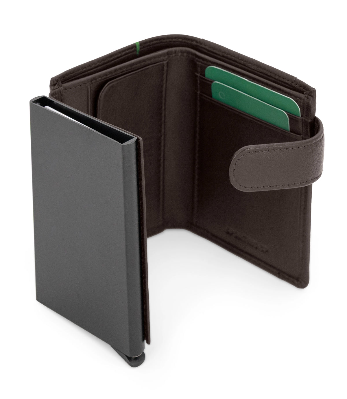 Porta-Cartões com Ejetor de Alumínio Sporting Plate