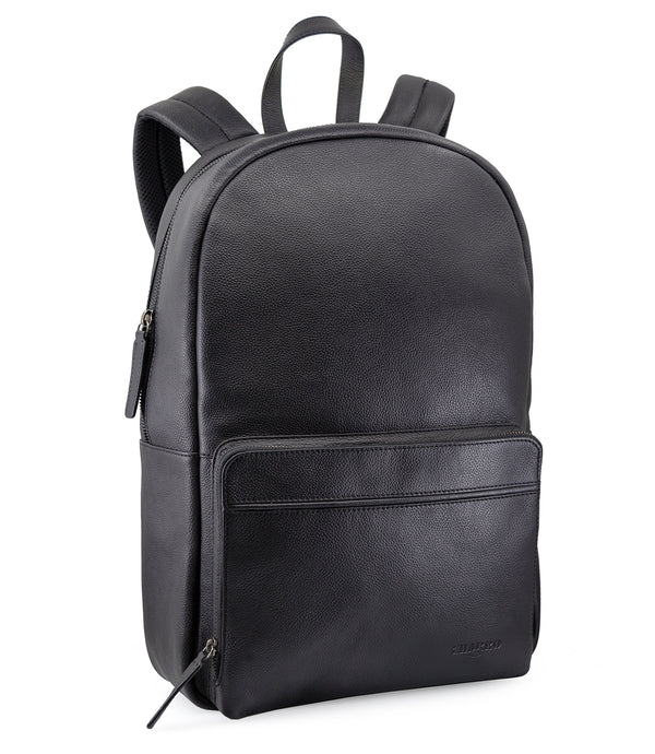 Mochila El Charro em Pele Preto