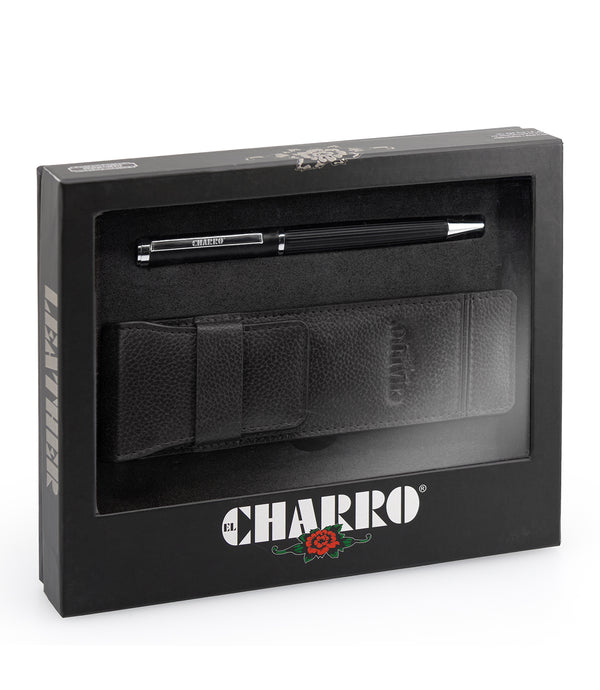 Porta-Canetas + Caneta El Charro Preto