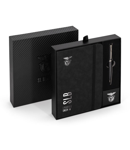 Cojunto de Oferta SL Benfica Bloco de Notas + Caneta Premium