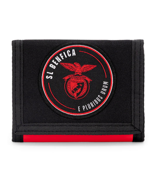 Carteira Trifold Preta SL Benfica Benfica