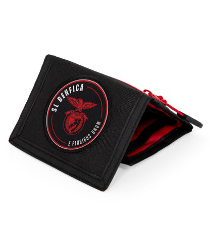 Carteira Trifold Preta SL Benfica Benfica
