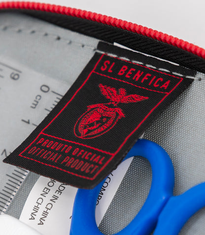 Estojo Triplo c/ Conteúdo Preto SL Benfica Benfica