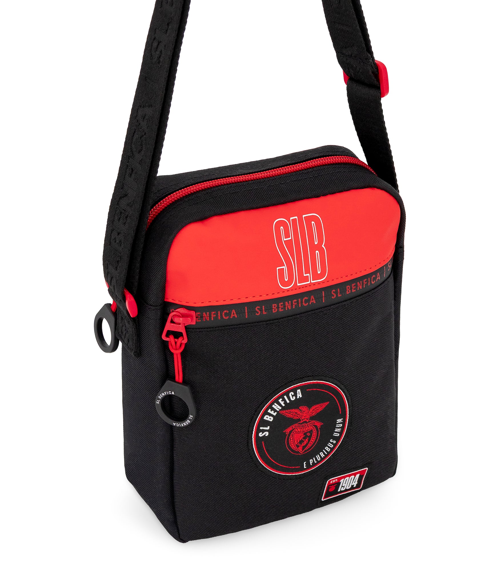 Bolsa Tiracolo Preto SL Benfica Benfica