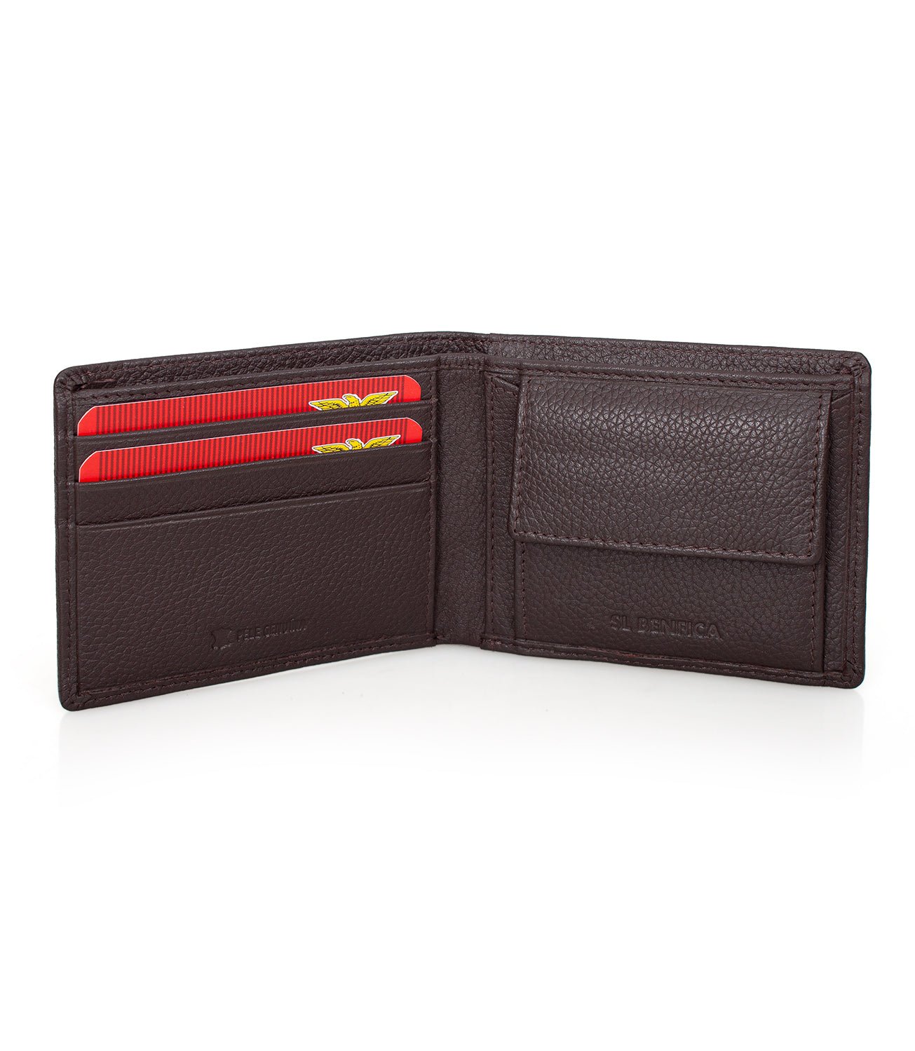 Carteira em Pele Benfica - creativolution.eu