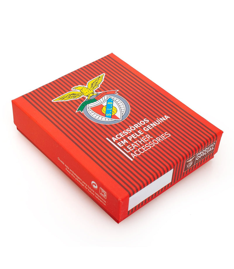 Carteira em Pele com Presilha Benfica - creativolution.eu