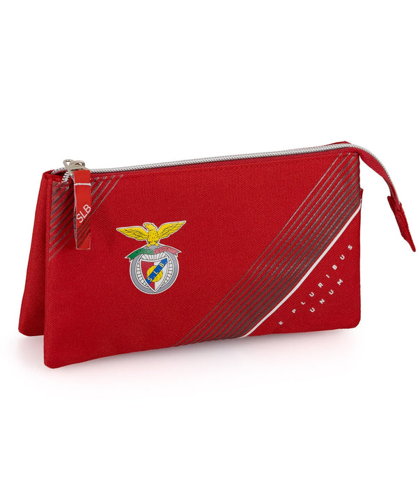 Estojo 3 Fechos Benfica Stripes